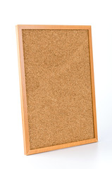 Sticker - Cork board isolated white background