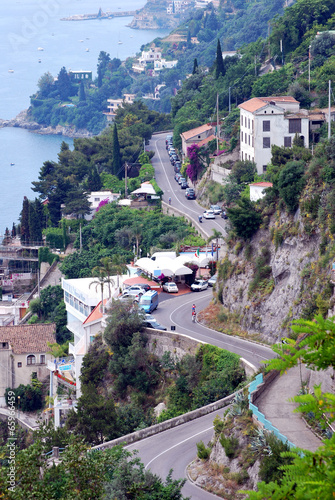 Tapeta ścienna Droga wybrzeża Amalfi