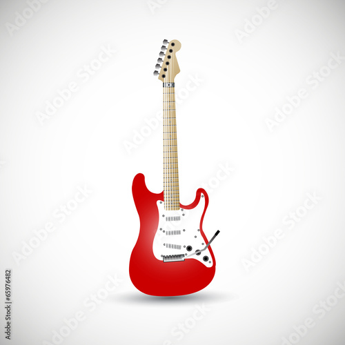 Naklejka samoprzylepna Gitara