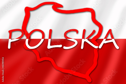 Naklejka samoprzylepna Symbol Polski