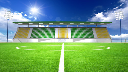 soccer stadium