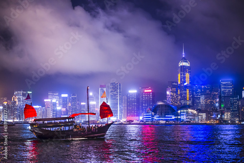 Naklejka samoprzylepna Hongkong, Chiny