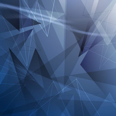 Wall Mural - Dark crystal abstract background lines