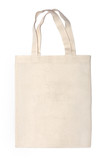 Fototapeta  - cotton eco bag on white background