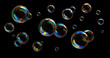 Leinwanddruck Bild - Seifenblasen