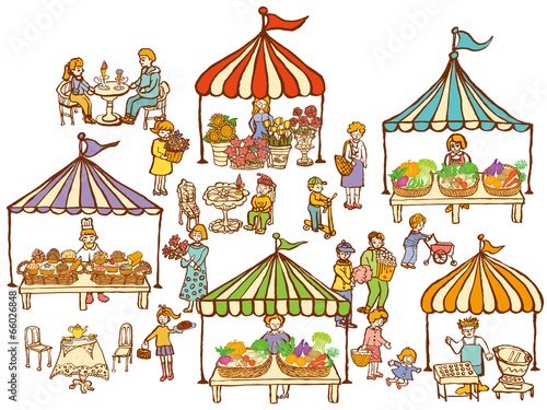 マルシェ イベント 広告イラスト Stock Vector Adobe Stock マルシェ イベント 広告イラスト Stock Vector Adobe Stock