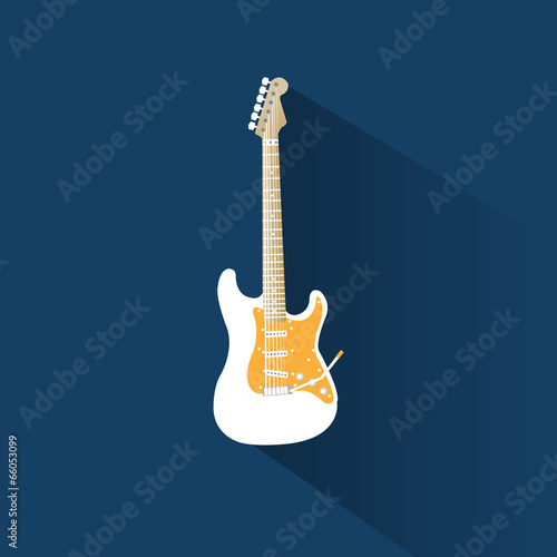 Naklejka samoprzylepna Wektor gitara