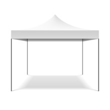 White Folding Tent