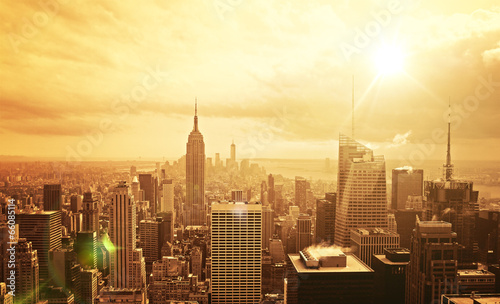Naklejka samoprzylepna Manhattan