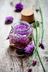 Sticker - Chives blossom vinegar