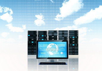cloud server concept