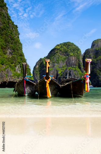 Naklejka dekoracyjna tropical beach