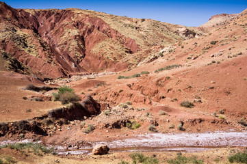 Zat Valley in the High Atlas Mountains, Morocco, Africa