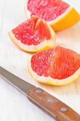 Poster - slice of grapefruit