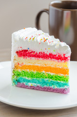 Poster - Rainbow cakes