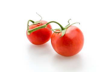 Wall Mural - Tomato isolated on white