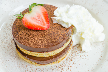 Poster - Chocolate pudding pancake