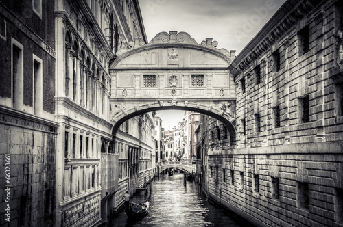 Fototapeta do kuchni paesaggi di venezia con canali