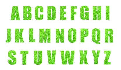 Green Leaves font