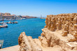 Chania harbour. Crete, Greece
