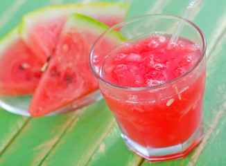 Poster - watermelon juice