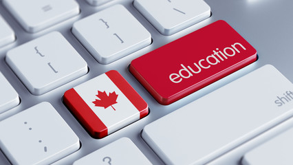 Wall Mural - Canada Education Concept