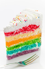 Wall Mural - Rainbow cakes