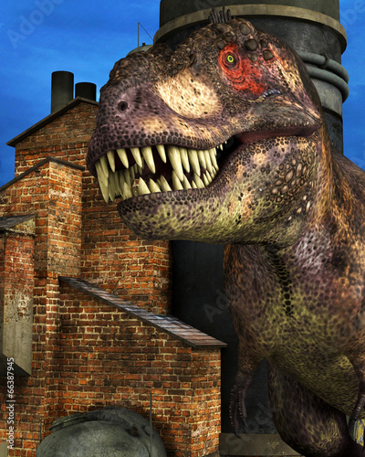 Naklejka samoprzylepna Rex nowoczesny