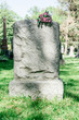 Headstone in Cemetery