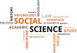 word cloud - social science
