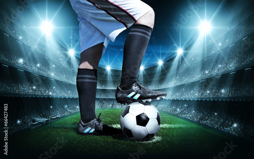 Papel de parede Soccer concept