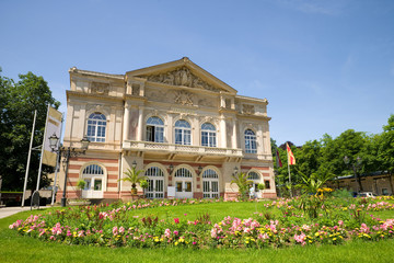 Canvas Print - Theater in Baden-Baden