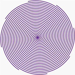 Naklejka spirala abstrakcja sztuka