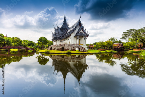 Naklejka samoprzylepna Pałac prasat sanphet, starożytne miasto, Bangkok, Tajlandia