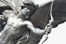 Detail Of Eros Statue