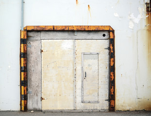 Old garage door