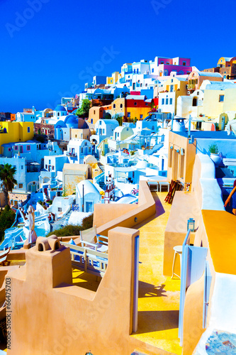 Tapeta ścienna Santorini, Grecja