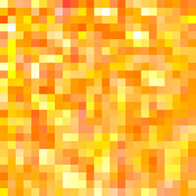 Orange Checked Pattern