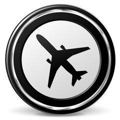 Wall Mural - Vector airplane icon