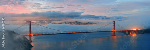 Naklejka na szybę Golden Gate Bridge