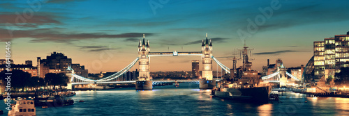 Naklejka samoprzylepna Thames River London