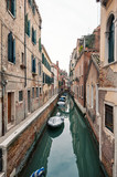Fototapeta Uliczki - Typical canal of Venice, Italy.