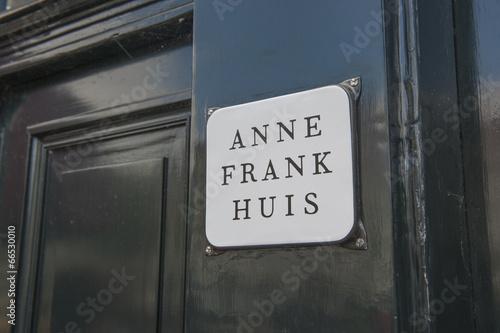 Anne Frankhaus à Amsterdam Poster Mural XXL