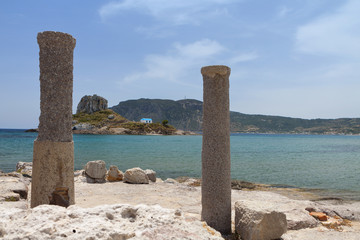 Wall Mural - Saint Stefanos basilica at Kos island in Greece.