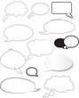 © barneyboogles - speech bubble designs in different styles