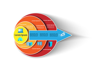 Wall Mural - Technology Infographics