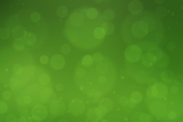 Wall Mural - abstract green nature background, bokeh