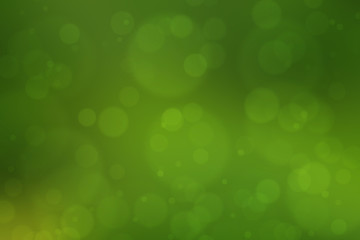 Wall Mural - abstract green nature background, bokeh