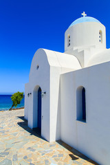 Wall Mural - A church on a shore near Protaras, Cyprus