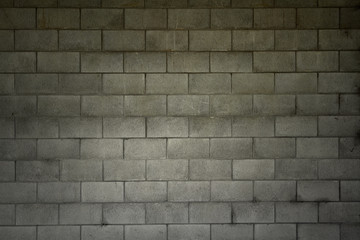 Poster - Concrete block wall